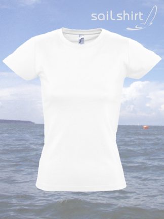 sailshirt-Lakeside-T-Shirt Damen Weiß