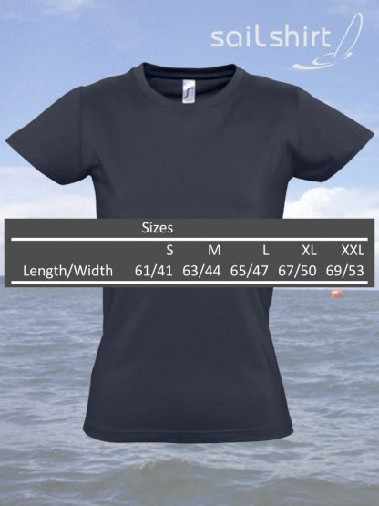 sailshirt-Lakeside-T-Shirt Damen Navy – Bild 2