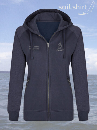Cadet-Kapuzensweatjacke Damen – Bild 2