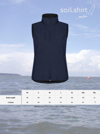 USCM-Softshellweste Damen – Bild 2