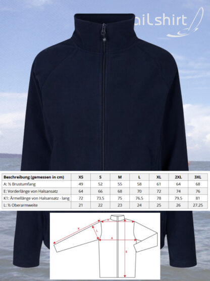 SKU-Damen-Fleecejacke – Bild 2
