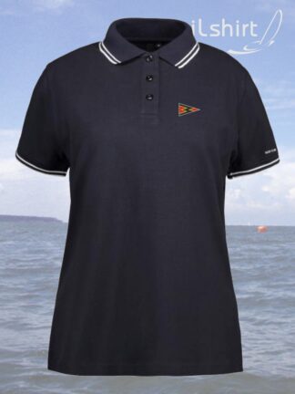 YCW-Contrast-Poloshirt Damen