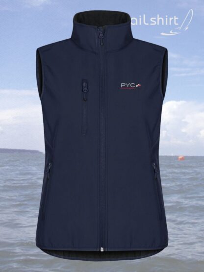 PYC-Softshellweste Damen – Bild 2